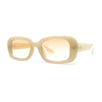 Whimsical Pop Color Oval Rectangle Mod Sunglasses