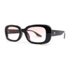 Whimsical Pop Color Oval Rectangle Mod Sunglasses