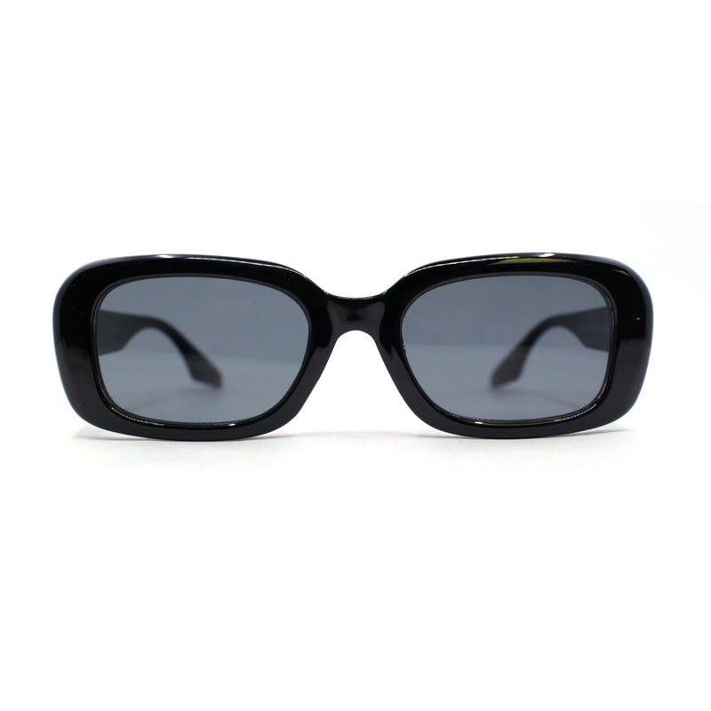 Whimsical Pop Color Oval Rectangle Mod Sunglasses