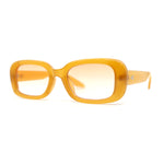 Whimsical Pop Color Oval Rectangle Mod Sunglasses