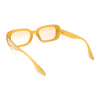 Whimsical Pop Color Oval Rectangle Mod Sunglasses