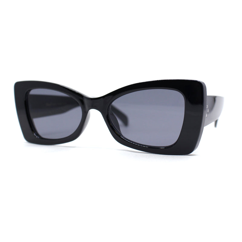 Womens Narrow Butterfly Mod Fashion Sunglasses