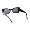 Womens Narrow Butterfly Mod Fashion Sunglasses