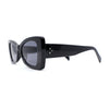 Womens Narrow Butterfly Mod Fashion Sunglasses