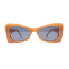 Womens Narrow Butterfly Mod Fashion Sunglasses