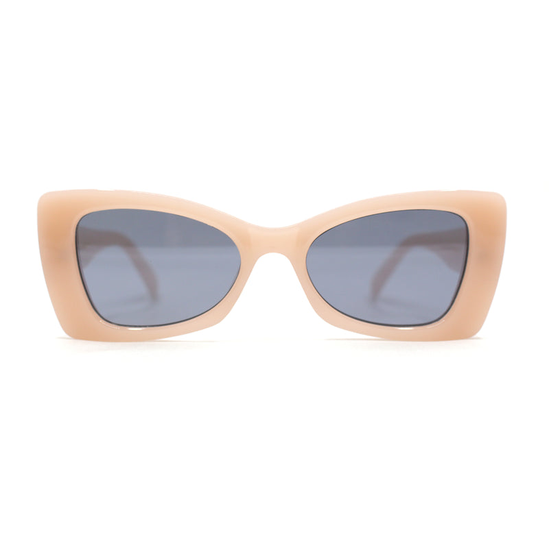 Womens Narrow Butterfly Mod Fashion Sunglasses