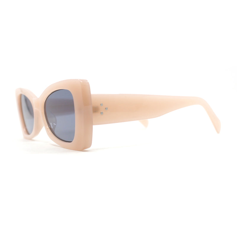 Womens Narrow Butterfly Mod Fashion Sunglasses