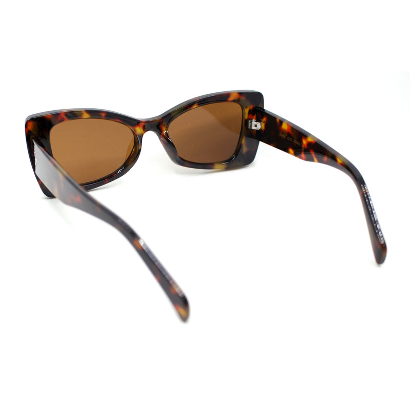 Womens Narrow Butterfly Mod Fashion Sunglasses