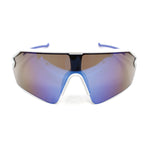 Xloop Colorful Oversized Mirror Lens Half Rim Wrap Sport Sunglasses