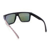 Xloop USA American Flag Arm Plastic Rimless Shield Sport Sunglasses