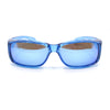 Polarized Colorful Mirror Lens 62mm Rectangle Fit Over Sunglasses Over Glasses