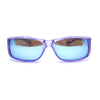 Polarized Colorful Mirror Lens 62mm Rectangle Fit Over Sunglasses Over Glasses