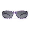 Polarized Womens Rhinestone 62mm Rectangle Fit Over Sunglasses Over Glasses