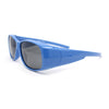 Polarized Pop Colorful Rectangular 60mm Fit Over Sunglasses Over Glasses