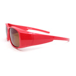 Polarized Pop Colorful Rectangular 60mm Fit Over Sunglasses Over Glasses