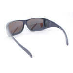 Polarized Colorful Mirror Lens Rectangle 62mm Fit Over Sunglasses Over Glasses