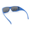 Polarized Pop Color Rectangle 62mm Fit Over Sunglasses Over Glasses