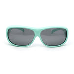 Polarized Pop Color Rectangle 62mm Fit Over Sunglasses Over Glasses