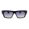 Mobster Luxury Designer Style Thick Horn Rim Fashion Sunglasses