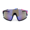 Manly Modern Camouflage Print Oversize Shield Wrap Plastic Sunglasses