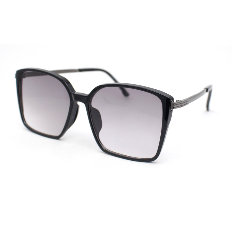 Womens Rectangular Chic Contemporary Designer Style Sunglasses