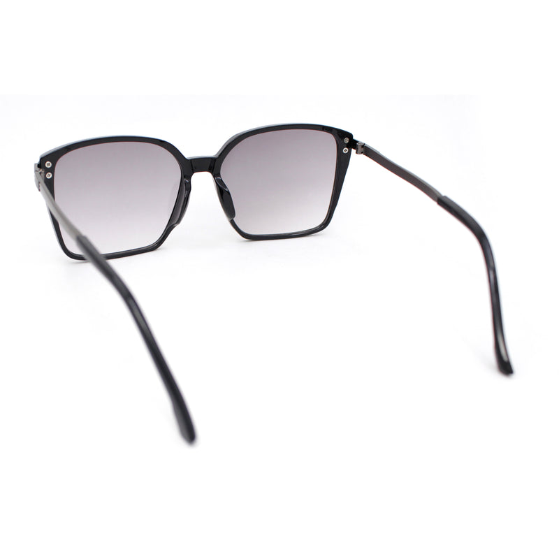 Womens Rectangular Chic Contemporary Designer Style Sunglasses