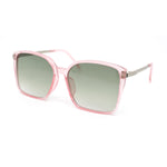 Womens Rectangular Chic Contemporary Designer Style Sunglasses