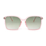 Womens Rectangular Chic Contemporary Designer Style Sunglasses