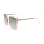 Womens Rectangular Chic Contemporary Designer Style Sunglasses
