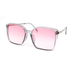Womens Rectangular Chic Contemporary Designer Style Sunglasses