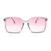 Womens Rectangular Chic Contemporary Designer Style Sunglasses