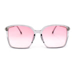 Womens Rectangular Chic Contemporary Designer Style Sunglasses