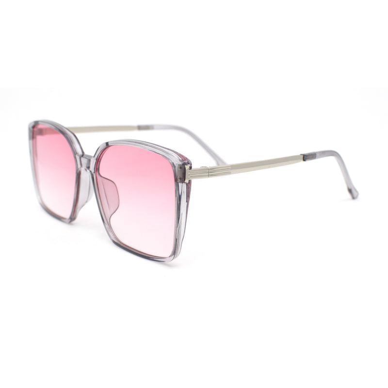 Womens Rectangular Chic Contemporary Designer Style Sunglasses