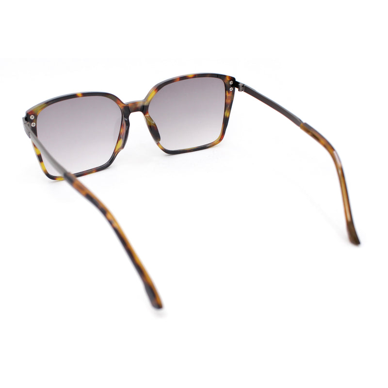 Womens Rectangular Chic Contemporary Designer Style Sunglasses