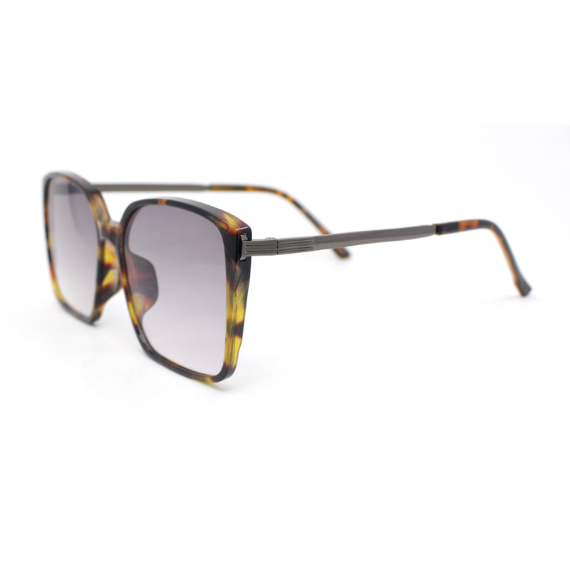 Womens Rectangular Chic Contemporary Designer Style Sunglasses