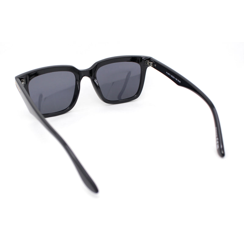 Hipster Vintage Style Horn Rim Gentlemans Plastic Sunglasses