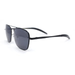 Mens Classic Rectangle Officer Air Force Pilot Metal Sunglasses