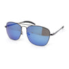 Mens Classic Rectangle Officer Air Force Pilot Metal Sunglasses