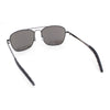 Mens Classic Rectangle Officer Air Force Pilot Metal Sunglasses