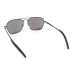 Mens Classic Rectangle Officer Air Force Pilot Metal Sunglasses