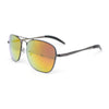 Mens Classic Rectangle Officer Air Force Pilot Metal Sunglasses