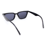 Womens Retro Vintage Style Horn Rim Cat Eye Hipster Sunglasses