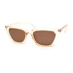 Womens Retro Vintage Style Horn Rim Cat Eye Hipster Sunglasses