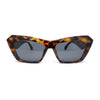 Womens Mod Thick Plastic Cat Eye Oversized Fashion Sunglasses