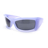 Thick Temple Oversized Large Trendy 90s Sport Sunglasses