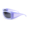 Thick Temple Oversized Large Trendy 90s Sport Sunglasses