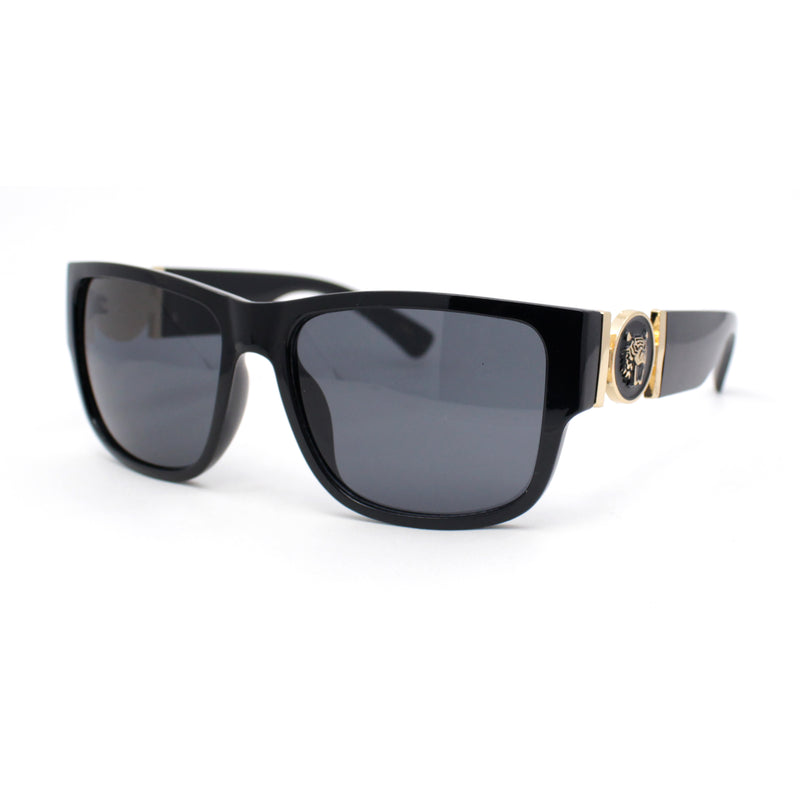 Luxury Manly Thick Horn Rim Fashion Plastic Sunglasses