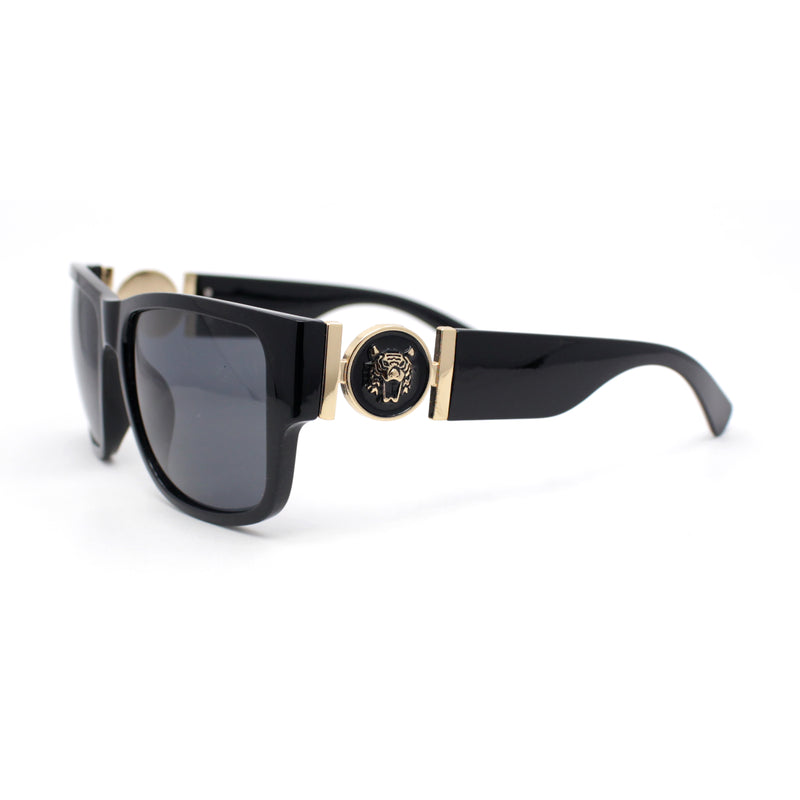 Luxury Manly Thick Horn Rim Fashion Plastic Sunglasses