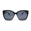 90s Designer Oversize Cat Eye Fashion Chic Sunglasses