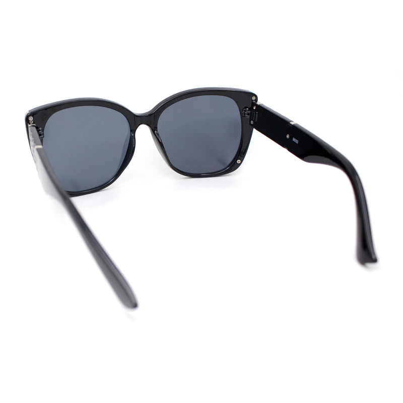 90s Designer Oversize Cat Eye Fashion Chic Sunglasses